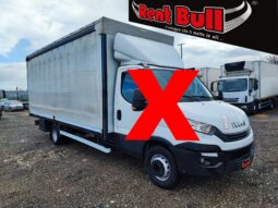 CASSONE CENTINA E TELONE COPRI E SCOPRI CON PORTE POSTERIORI PER IVECO DAILY 60 pieno