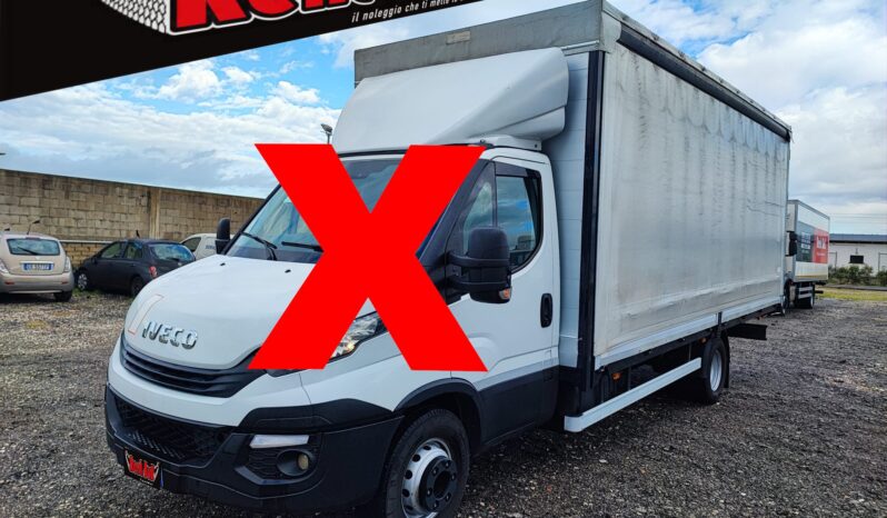 CASSONE CENTINA E TELONE COPRI E SCOPRI CON PORTE POSTERIORI PER IVECO DAILY 60 pieno