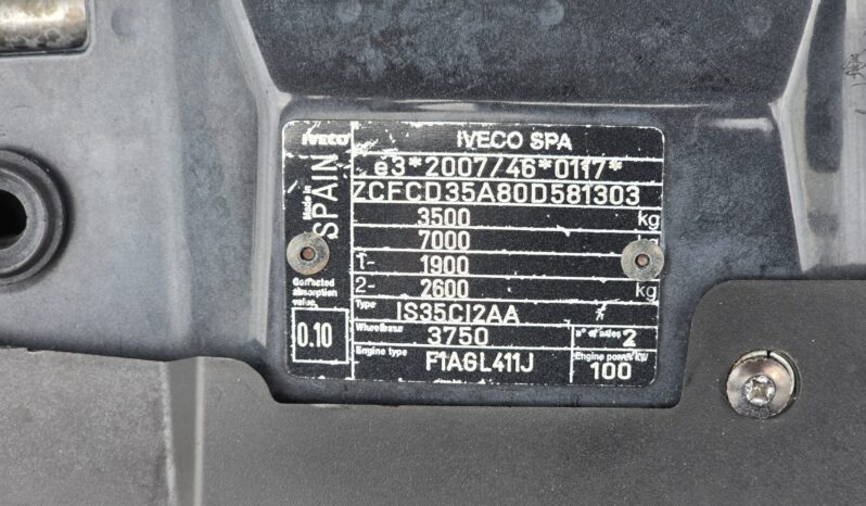 IVECO DAILY 35C14  GRUPPO FRIGO CARRIER STRADA/RETE 380 VOLTS  [RIF: 4924] pieno