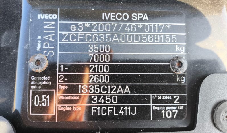 IVECO DAILY 35C15 3000 CC GRUPPO E CELLA FRIGO [RIF: 2525] pieno