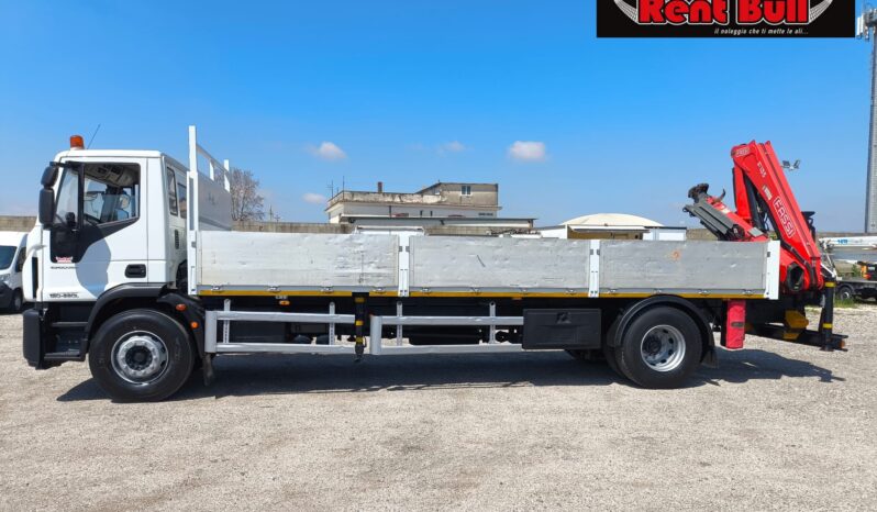 IVECO EUROCARGO 190EL28P CASSONE CON GRU FASSI [RIF: 2126] pieno